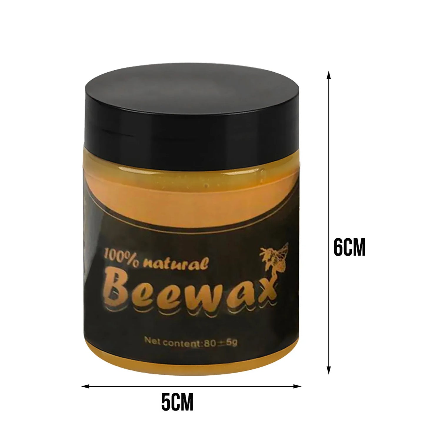 Wood Seasoning Beewax Organic Natural Pure Wax Furniture Care Maintenance Wax Wood Cleaning Polished Complete Solution Cleaning