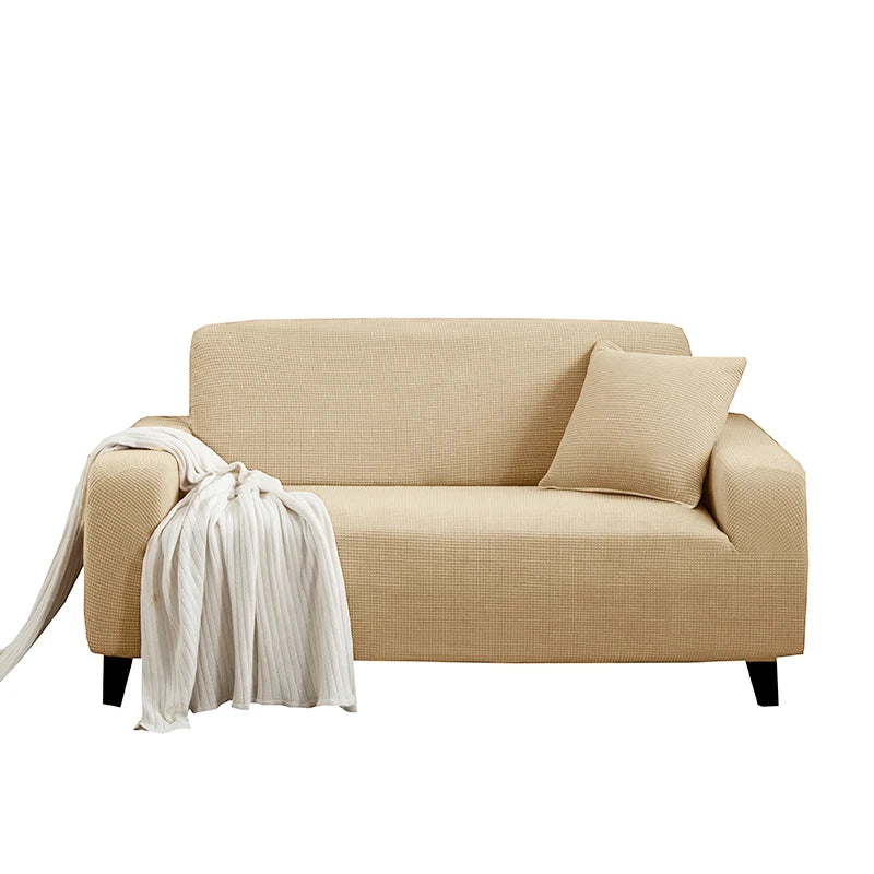 Sofa Cover Elastic For Living Room Home Jacquard Stretch Slipcovers Corner Couch Covers 1/2/3/4 Seater L Shape Free Shopping