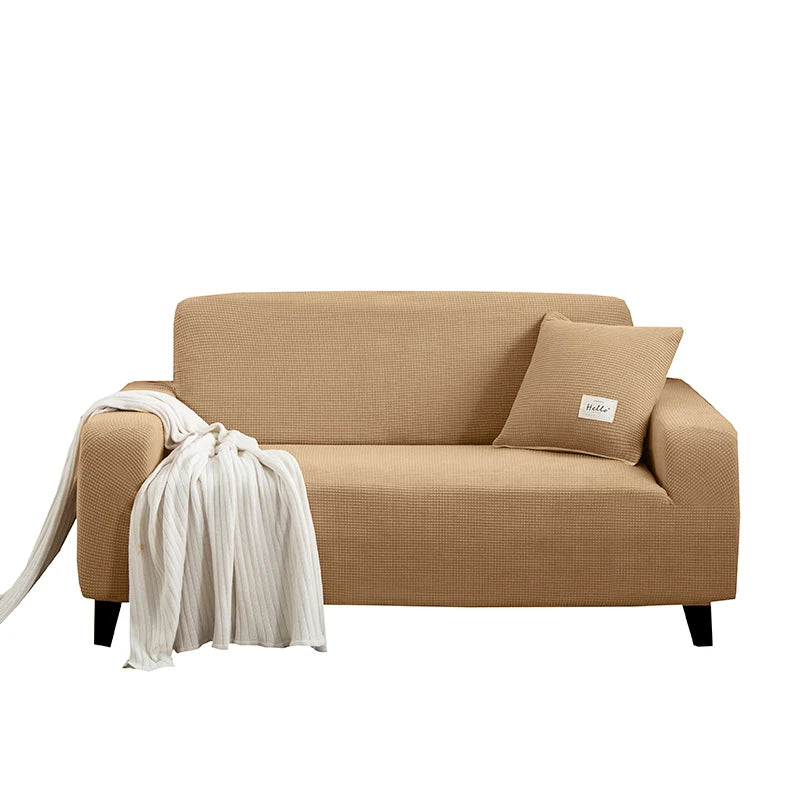 Sofa Cover Elastic For Living Room Home Jacquard Stretch Slipcovers Corner Couch Covers 1/2/3/4 Seater L Shape Free Shopping