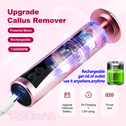 آلة كهربائية لإزالة الجلد الميت من القدمين، أداة كهربائية لإزالة الجلد الميت من القدمين، أدوات باديكير للعناية بالكعب، أداة طحن القدمين
