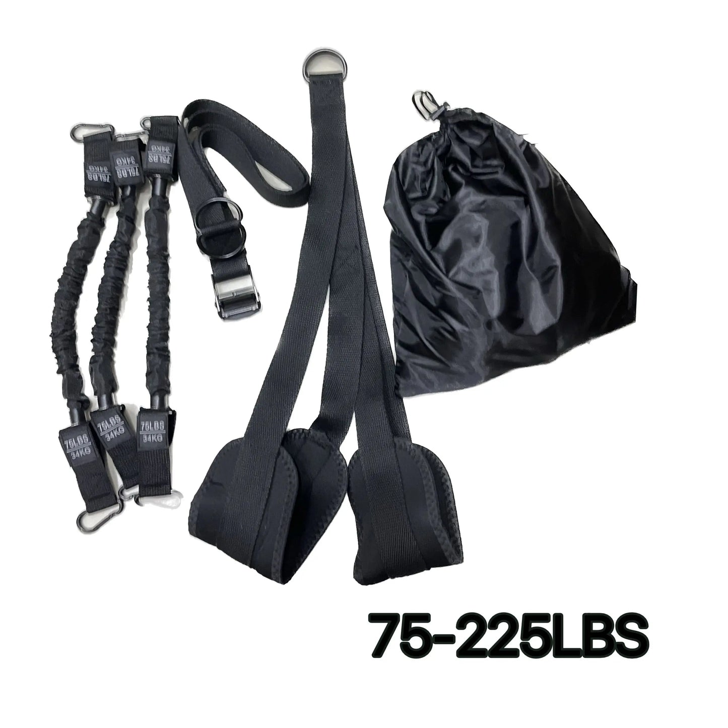 Assisted Belt Pull Up Bands 75-300 LBS Multifunctional Assist Belt Strength Training Fitness Tools High Intensity Pull Up Band