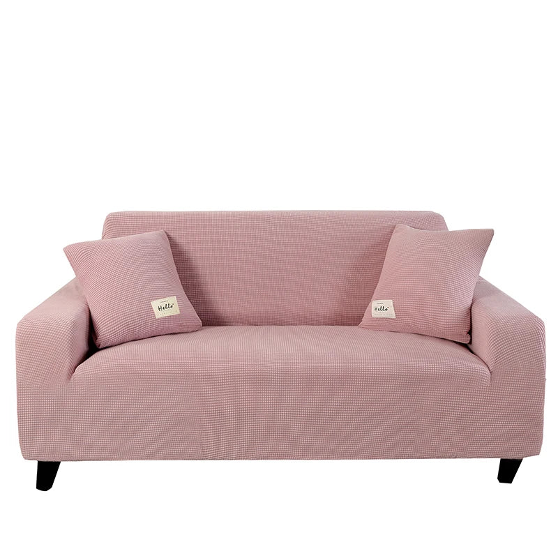 Sofa Cover Elastic For Living Room Home Jacquard Stretch Slipcovers Corner Couch Covers 1/2/3/4 Seater L Shape Free Shopping