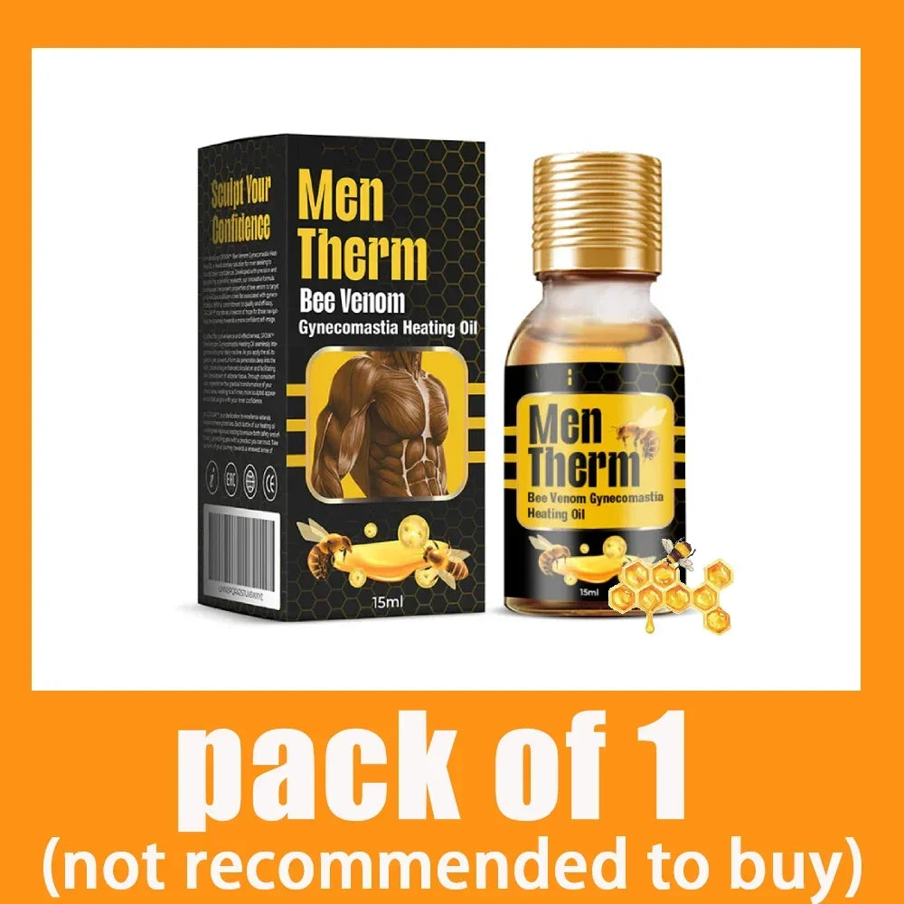 men's breast contour tightening and smooth care liquid，muscle massage essence