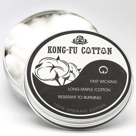 NK 2 x Kong-Fu Cotton Fiber Organic Natural Japan Cotton Wick Without Bounce