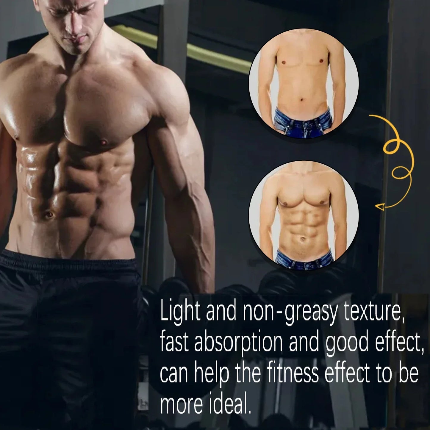 men's breast contour tightening and smooth care liquid，muscle massage essence