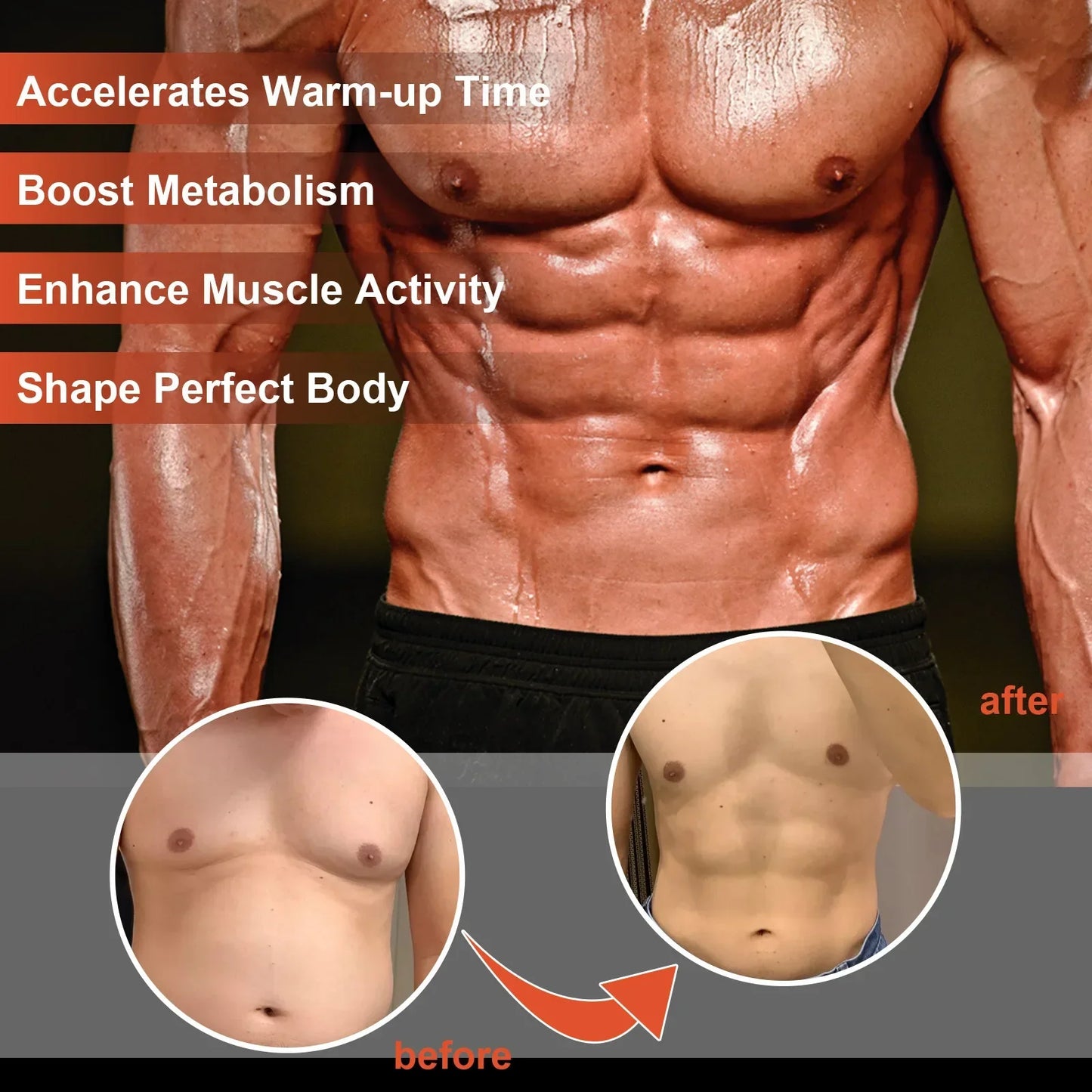 men's breast contour tightening and smooth care liquid，muscle massage essence