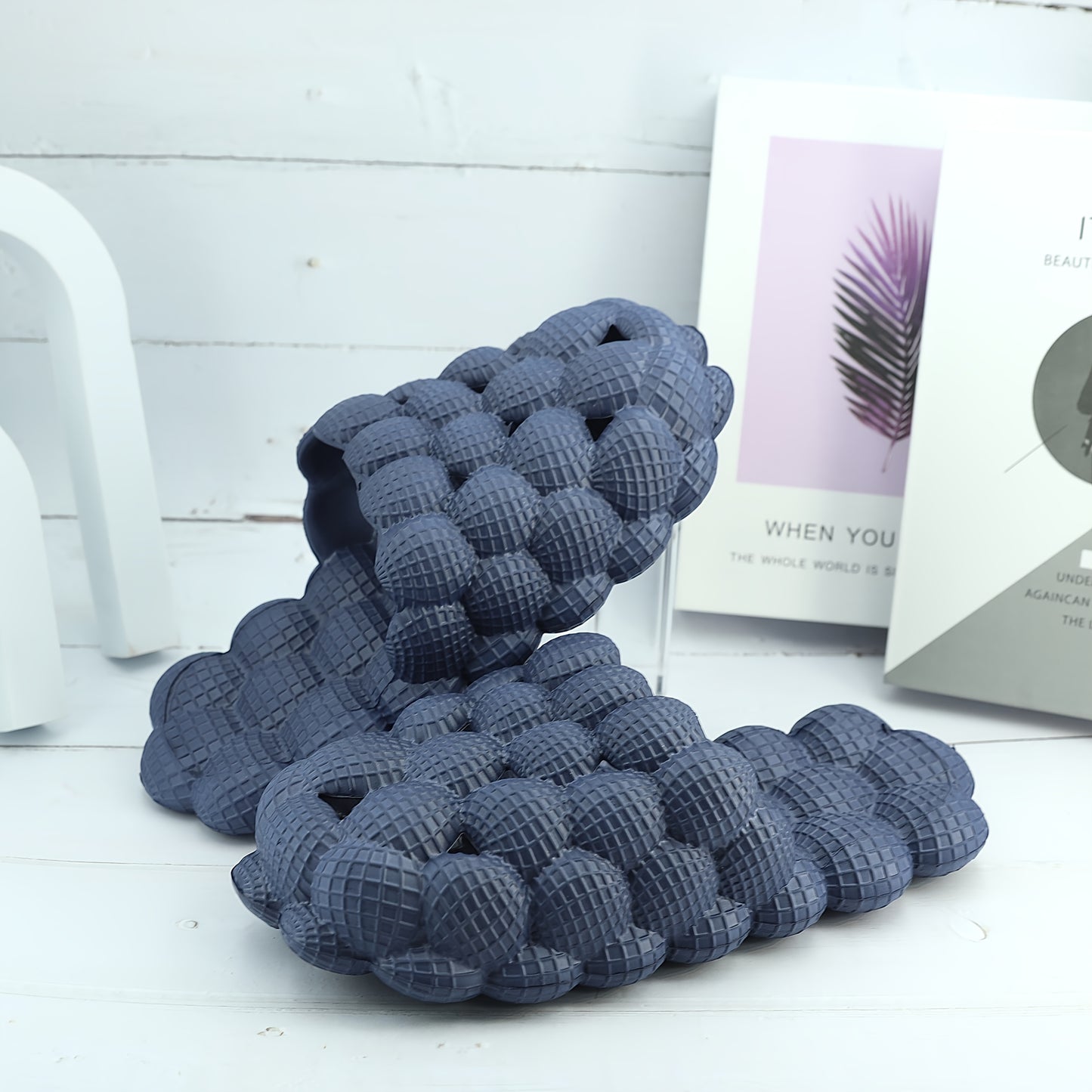 Popular Choice] Ultra Cushioned Bubble Slides - Comfortable, Lightweight for Casual Wear